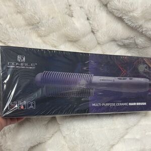 Royale Multi-Purpose Ceramic Hair Brush - Black